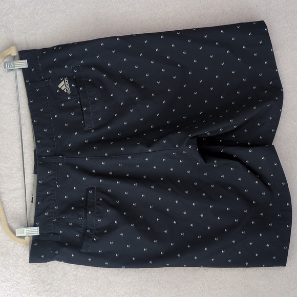 Adidas‎ Hybrid Mens Navy Performance Active Shorts Waist 34 - Picture 4 of 6